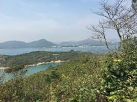 Peng Chau and Disneyland from Finger Hill