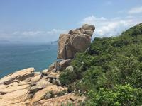 Rock formation, Tin Hau temple