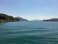 Travelling south, Sai Kung harbour