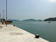 Discovery Bay kaito ferry pier, looking towards Hei Ling Chau