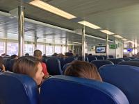 On board the Lamma ferry