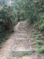 Long flight of steps down to Nam Shan
