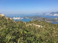 View from Mt Stenhouse, looking towards Yung Shue Wan